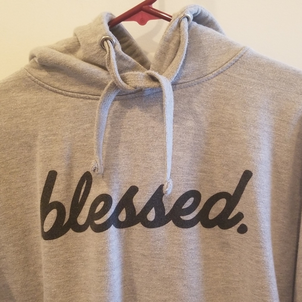 Breezy Excursion grey hoodie L